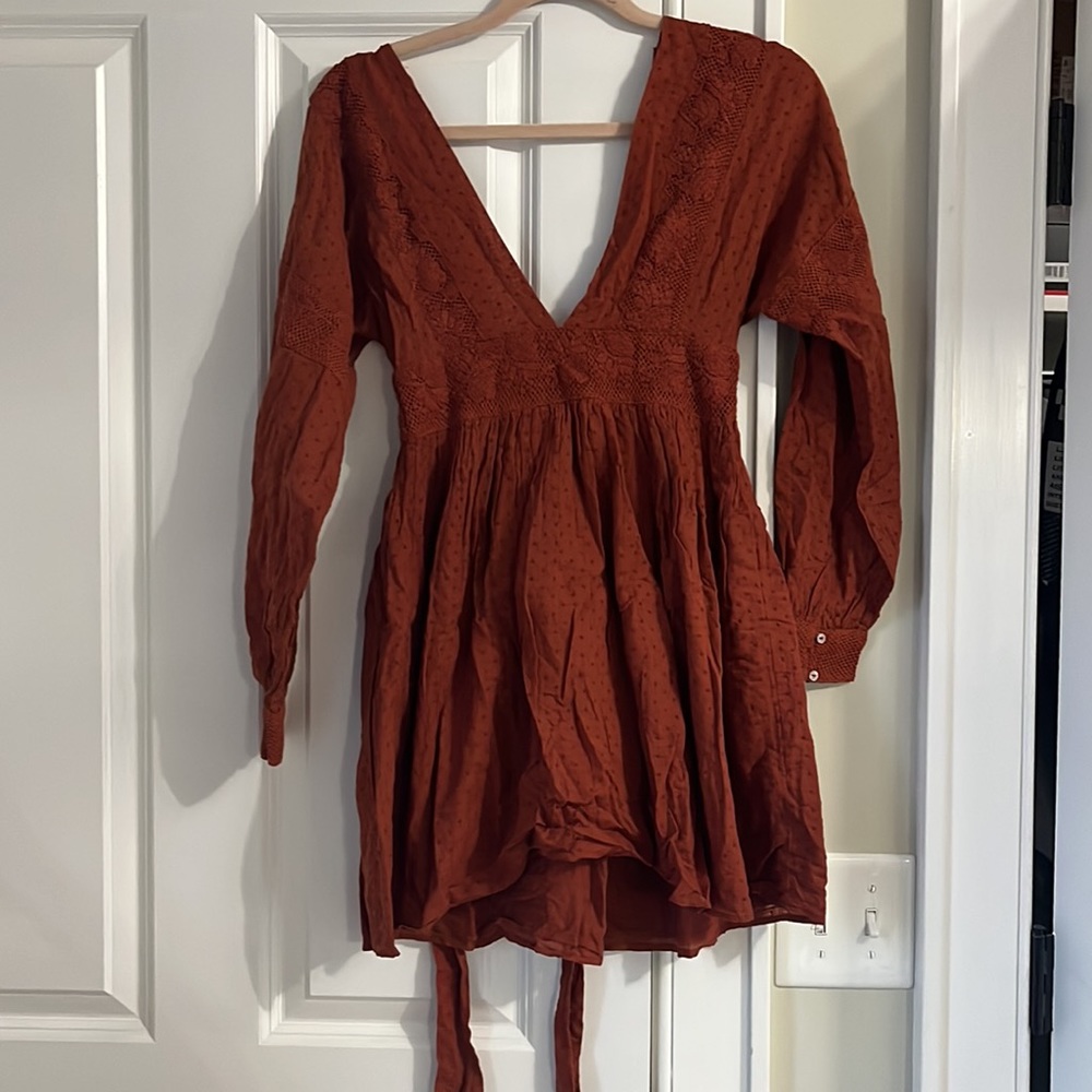 Free people long sleeve dress - Picture 4 of 11
